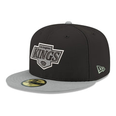 Los Angeles Kings New Era Core Logo Two-Tone 59FIFTY Fitted Hat