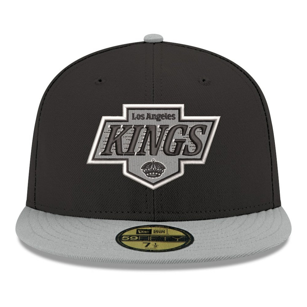 Los Angeles Kings New Era Core Logo Two-Tone 59FIFTY Fitted Hat