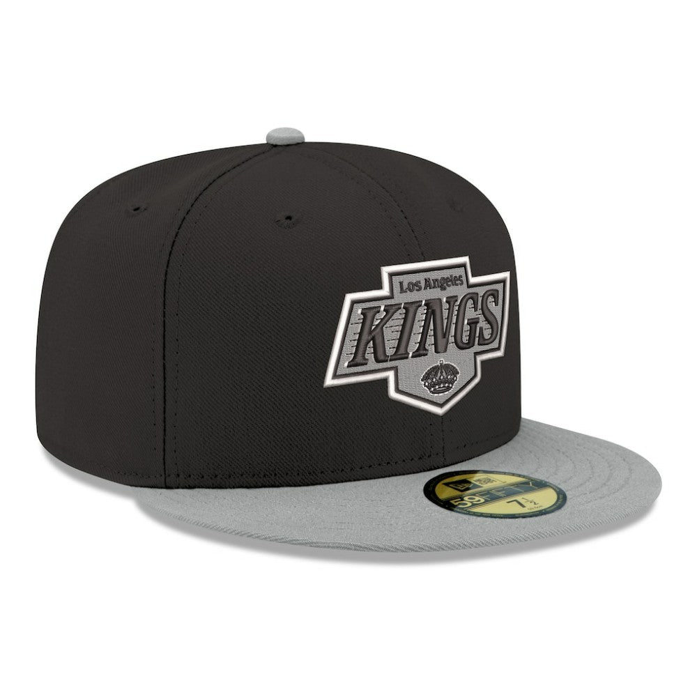 Los Angeles Kings New Era Core Logo Two-Tone 59FIFTY Fitted Hat