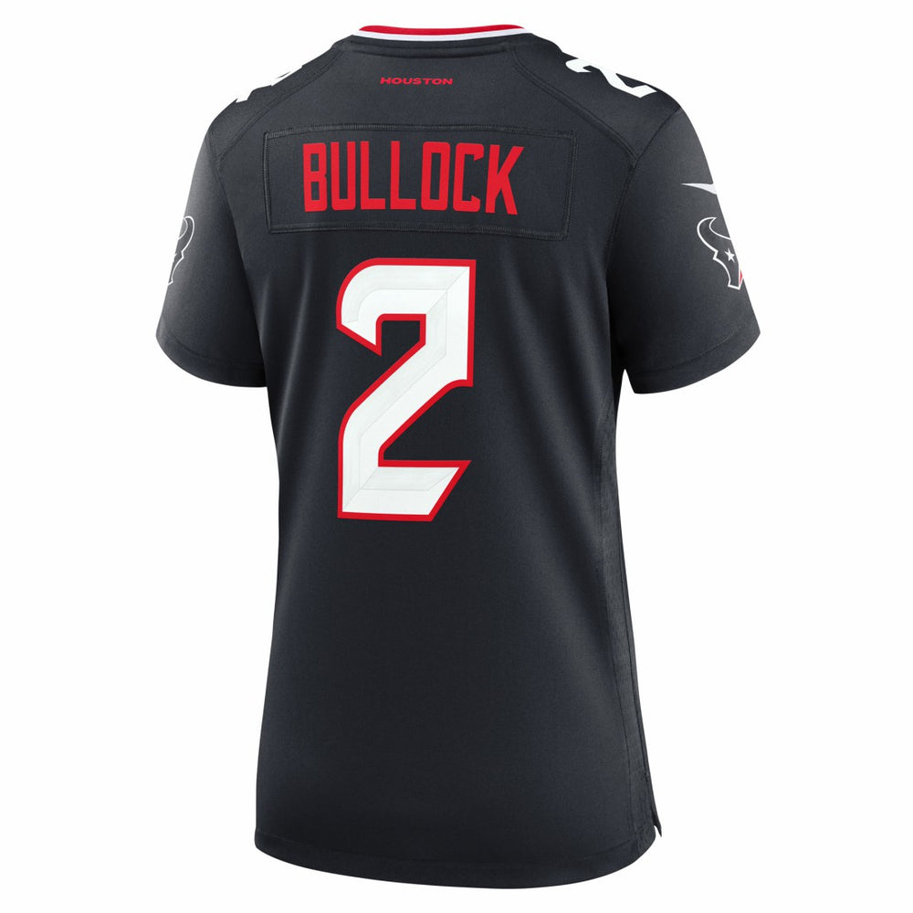 NFL Houston Texans Calen Bullock  Women's Team Game Jersey