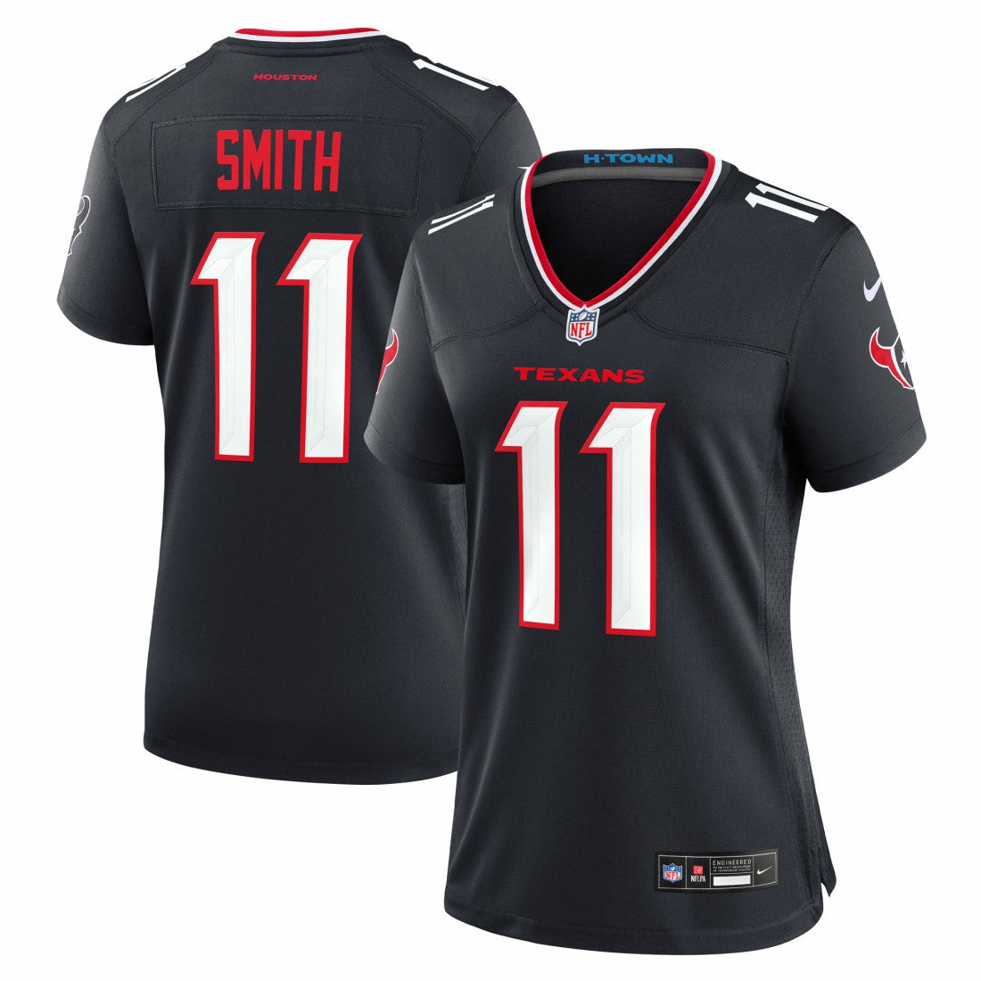 NFL Houston Texans Tremon Smith  Women's Team Game Jersey