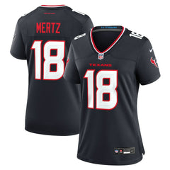NFL Houston Texans Graham Mertz  Women's Team Game Jersey