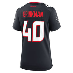 NFL Houston Texans Austin Brinkman  Women's Team Game Jersey