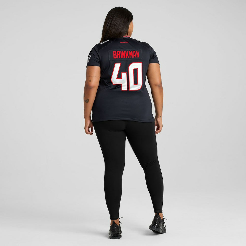 NFL Houston Texans Austin Brinkman  Women's Team Game Jersey