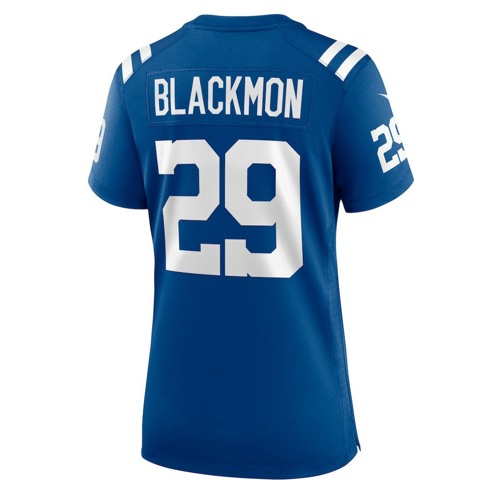 NFL Indianapolis Colts Mekhi Blackmon  Women's Team Game Jersey