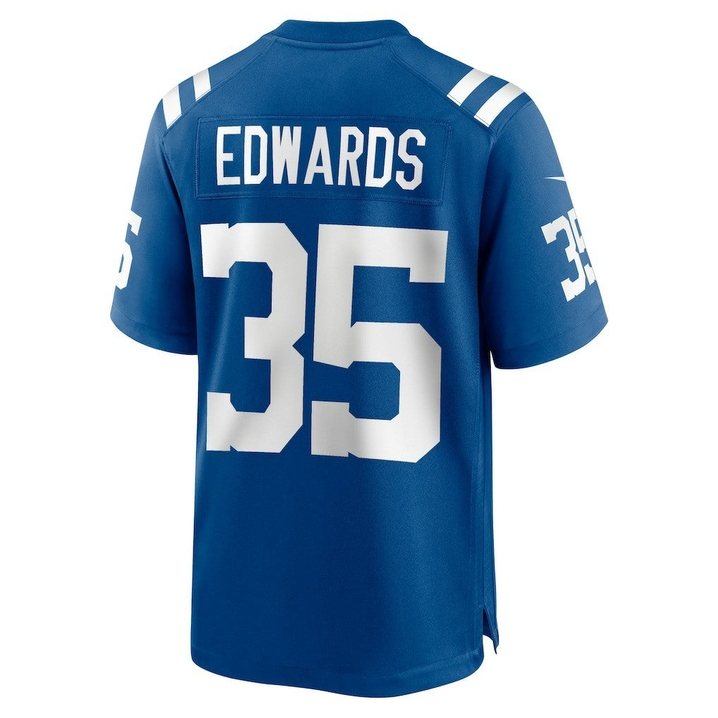 NFL Indianapolis Colts Johnathan Edwards  Team Game Jersey