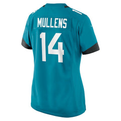 NFL Jacksonville Jaguars Nick Mullens  Women's Team Game Jersey