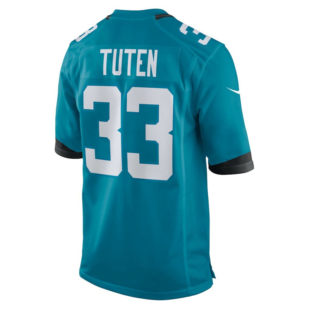 NFL Jacksonville Jaguars Bhayshul Tuten  Team Game Jersey