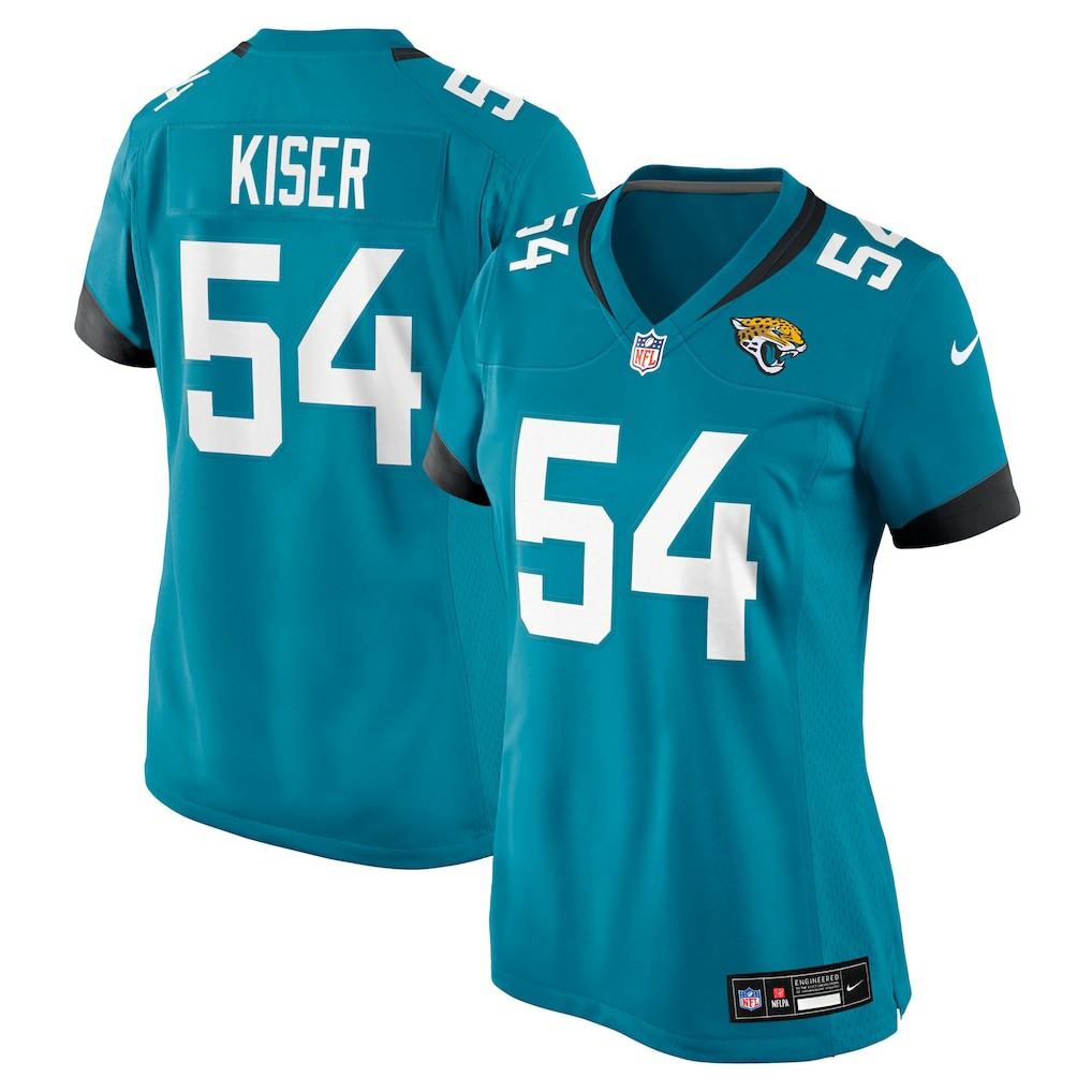 NFL Jacksonville Jaguars Jack Kiser  Women's Team Game Jersey