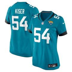 NFL Jacksonville Jaguars Jack Kiser  Women's Team Game Jersey