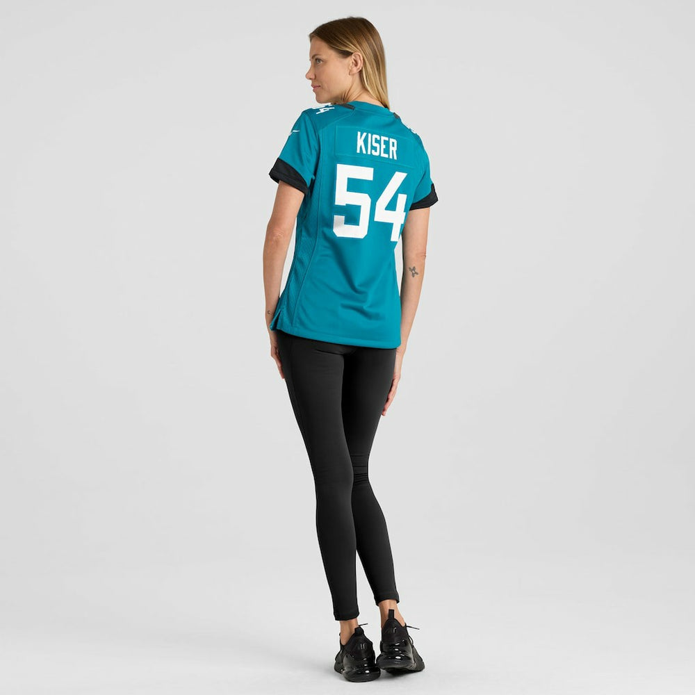 NFL Jacksonville Jaguars Jack Kiser  Women's Team Game Jersey