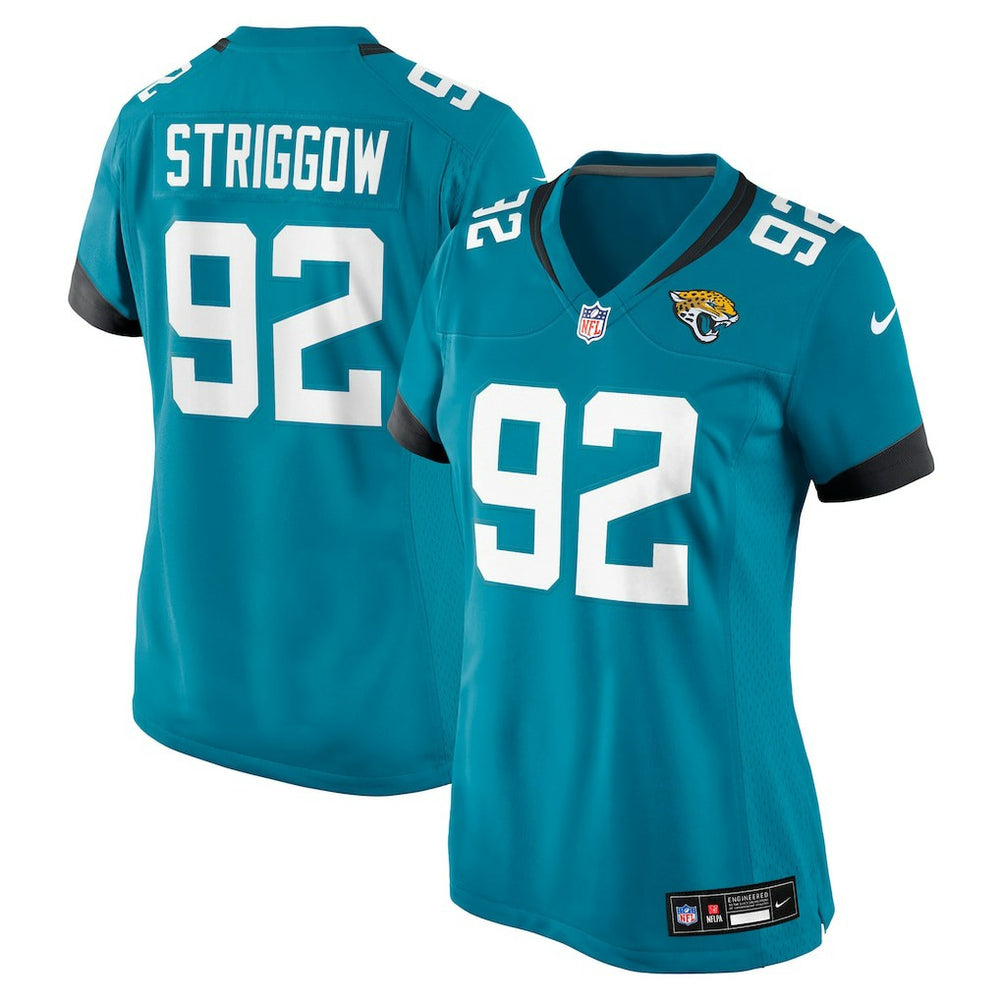 NFL Jacksonville Jaguars Danny Striggow  Women's Team Game Jersey