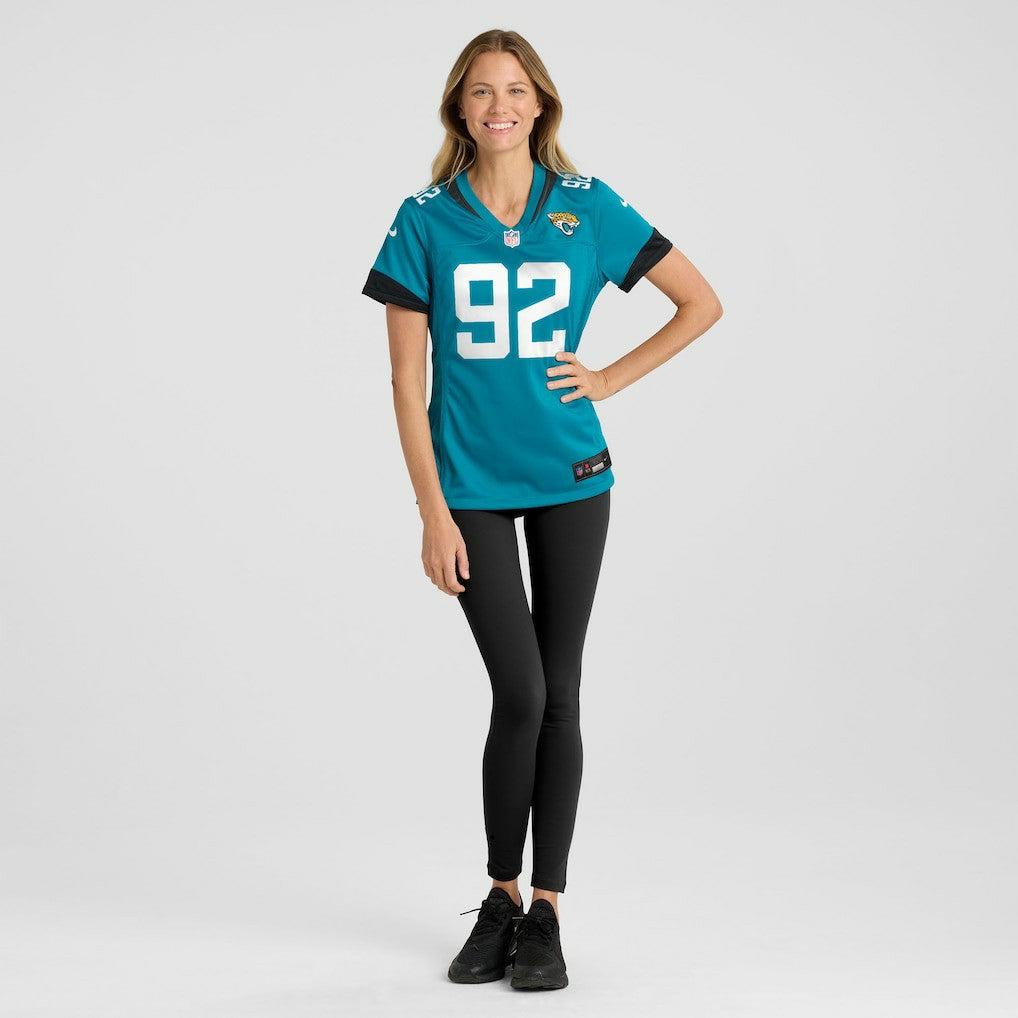 NFL Jacksonville Jaguars Danny Striggow  Women's Team Game Jersey