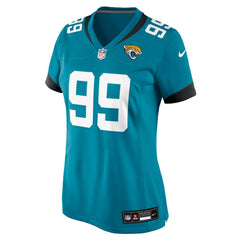 NFL Jacksonville Jaguars Austin Johnson  Women's Team Game Jersey