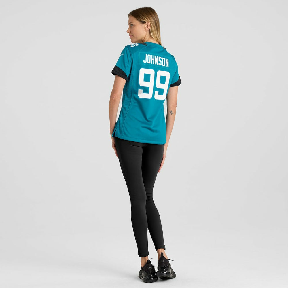 NFL Jacksonville Jaguars Austin Johnson  Women's Team Game Jersey