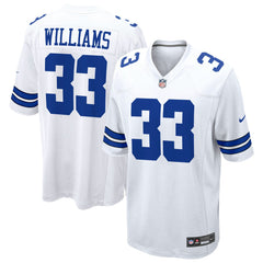 NFL Dallas Cowboys Javonte Williams  Game Jersey