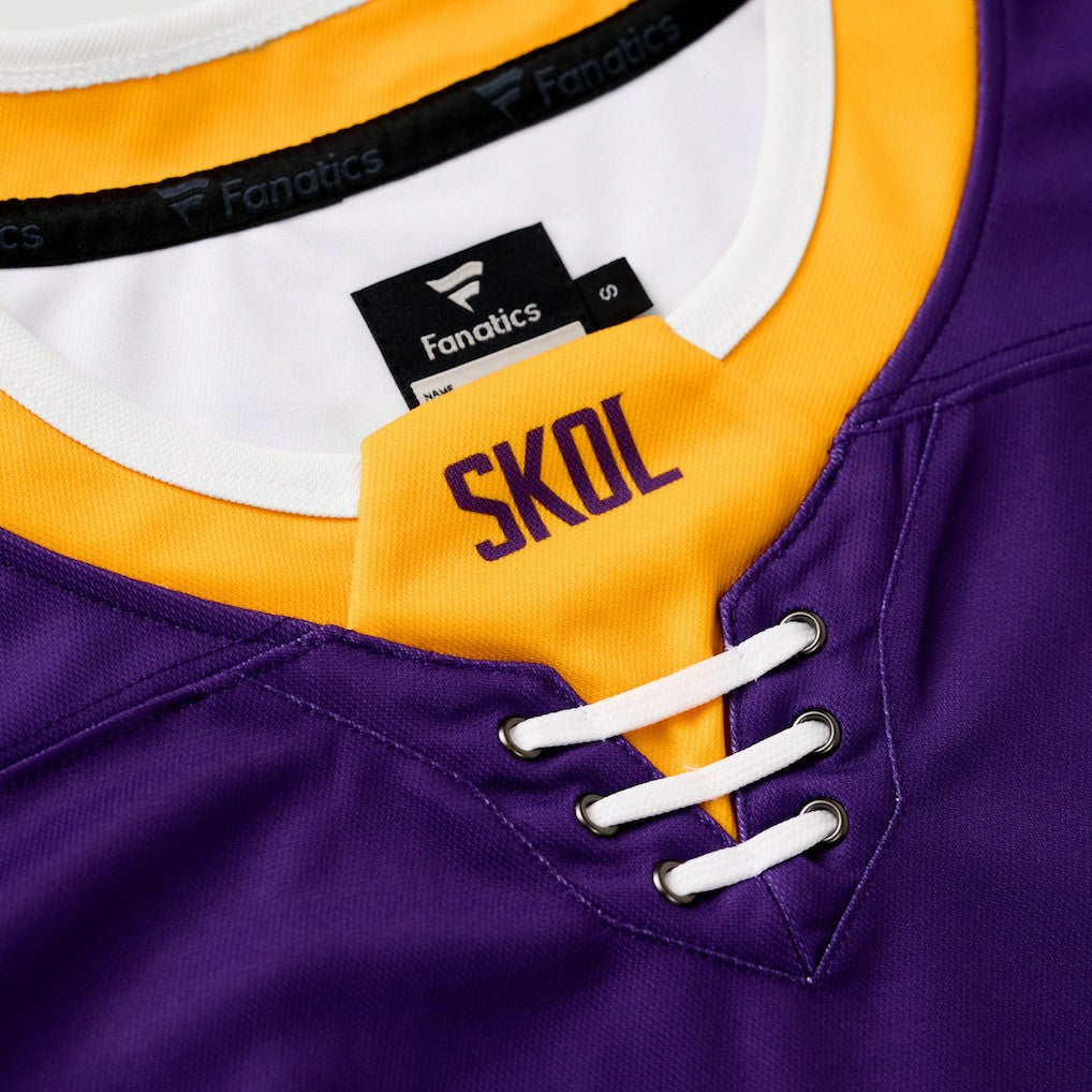 NFL Minnesota Vikings Justin Jefferson  Hockey Jersey