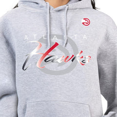Atlanta Hawks G-III 4Her by Carl Banks Women's Shadow Logo Tri-Blend Fleece Hoodie - Gray sale