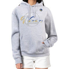 Golden State Warriors G-III 4Her by Carl Banks Women's Shadow Logo Tri-Blend Fleece Hoodie sale - Gray shop