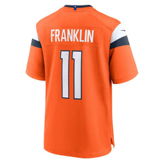 NFL Denver Broncos Troy Franklin  Team Game Jersey