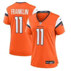 NFL Denver Broncos Troy Franklin  Women's Team Game Jersey