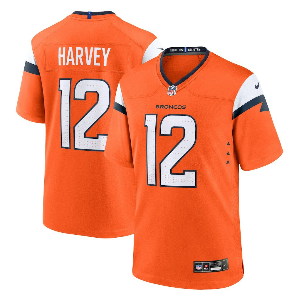 NFL Denver Broncos RJ Harvey  Team Game Jersey