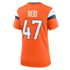 NFL Denver Broncos Karene Reid  Women's Team Game Jersey
