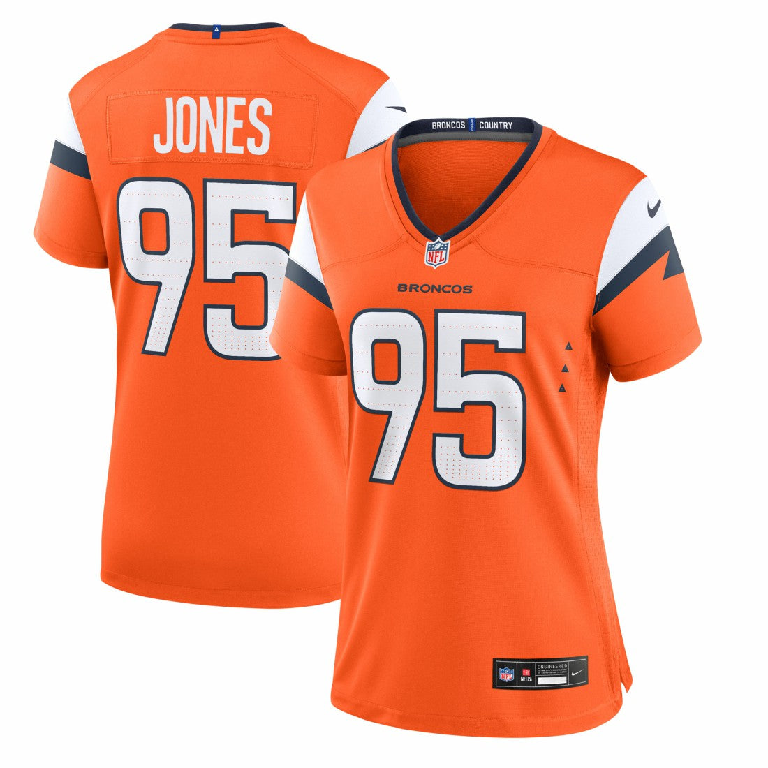 NFL Denver Broncos Sai'vion Jones  Women's Team Game Jersey