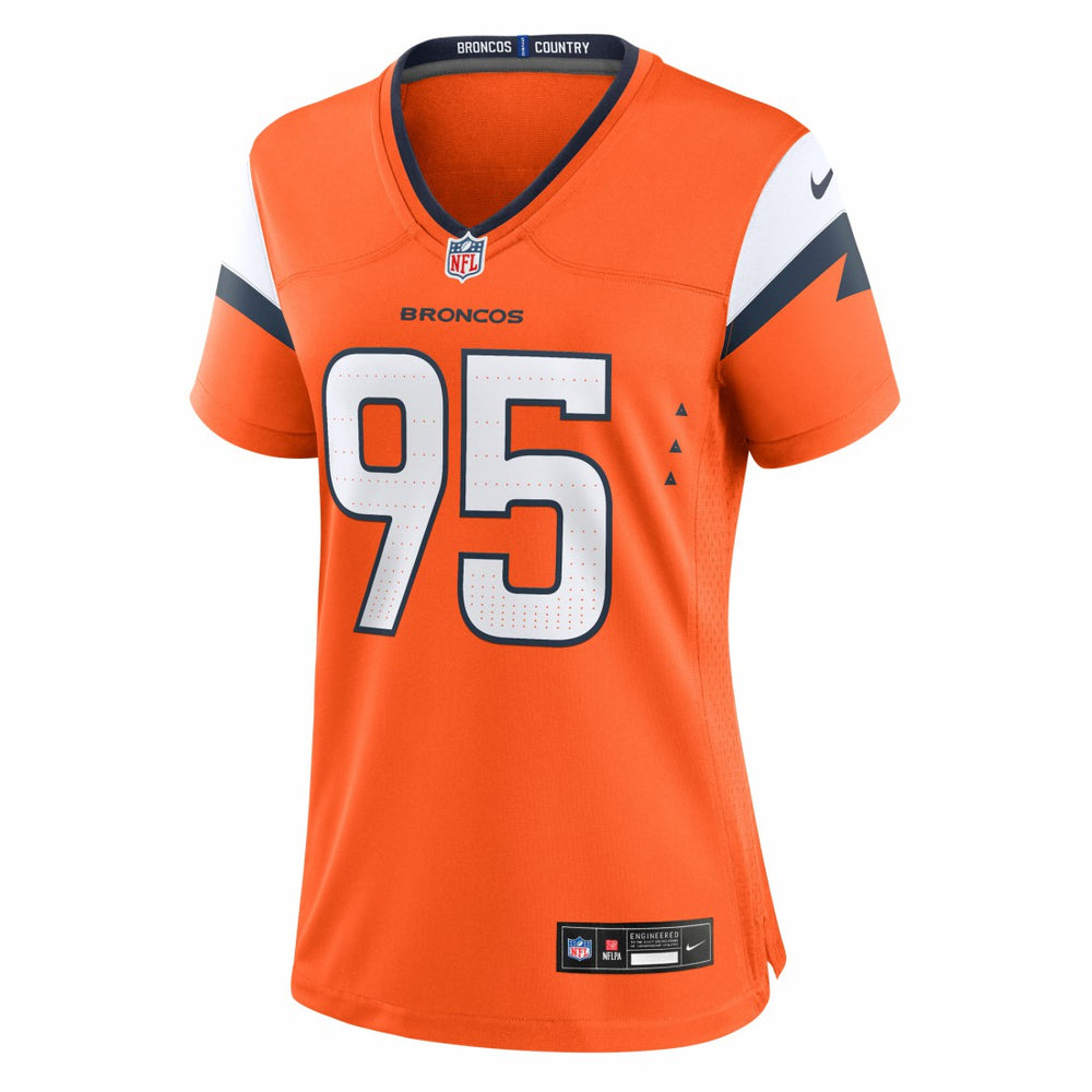 NFL Denver Broncos Sai'vion Jones  Women's Team Game Jersey