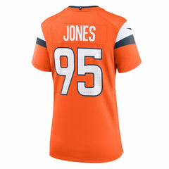 NFL Denver Broncos Sai'vion Jones  Women's Team Game Jersey