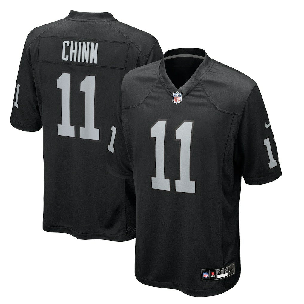NFL Las Vegas Raiders Jeremy Chinn  Team Game Jersey