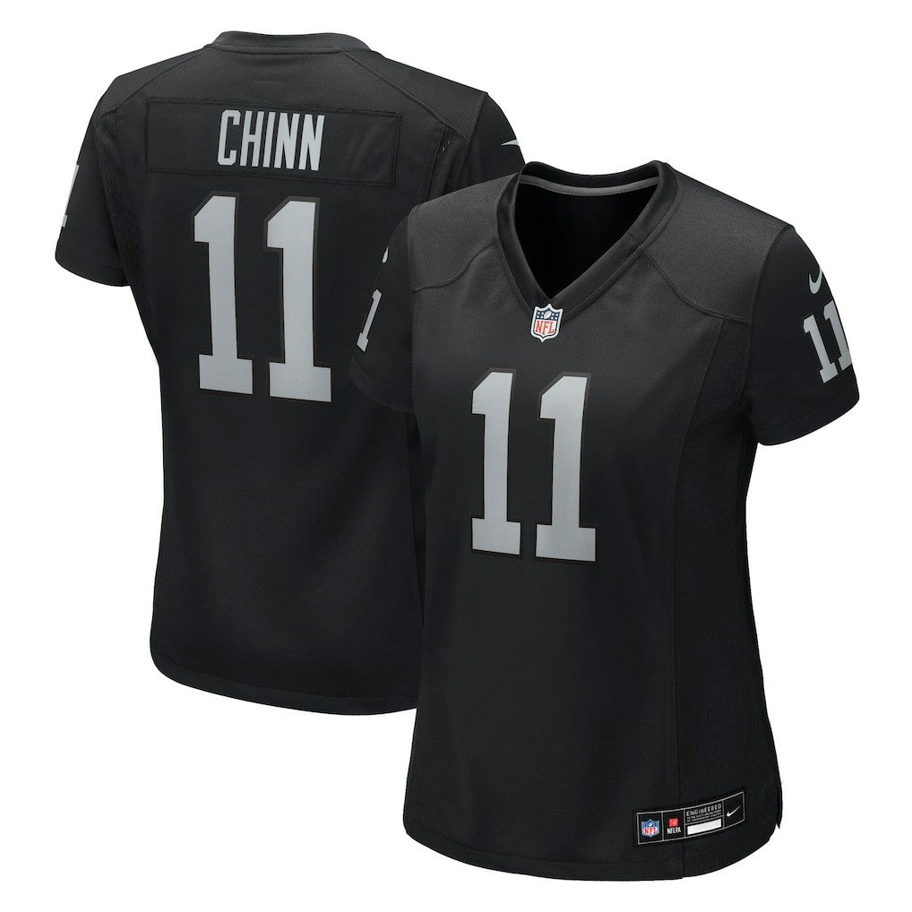 NFL Las Vegas Raiders Jeremy Chinn  Women's Team Game Jersey
