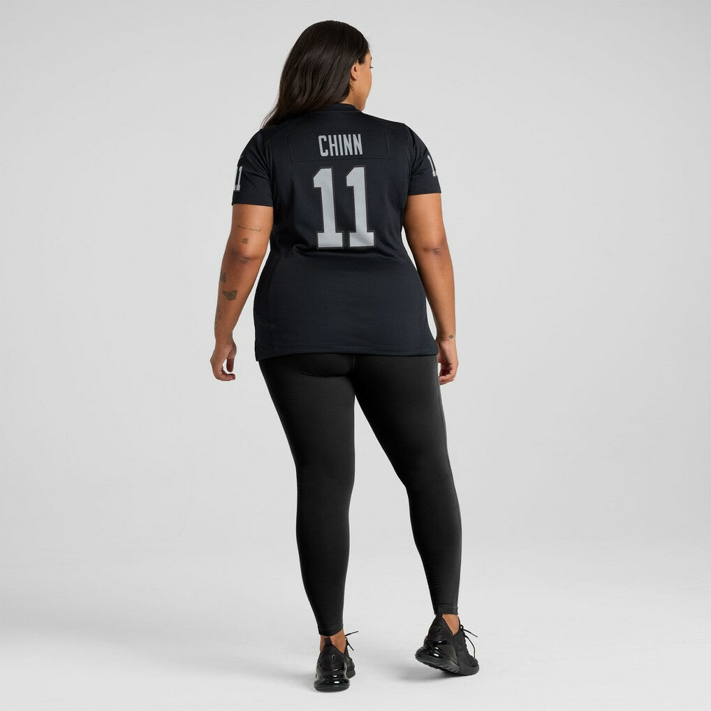NFL Las Vegas Raiders Jeremy Chinn  Women's Team Game Jersey