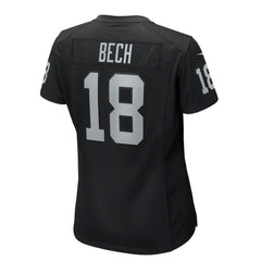 NFL Las Vegas Raiders Jack Bech  Women's Team Game Jersey