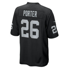 NFL Las Vegas Raiders Darien Porter  Team Game Jersey