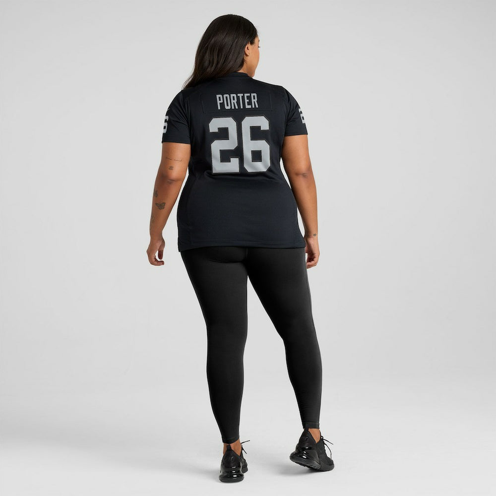 NFL Las Vegas Raiders Darien Porter  Women's Team Game Jersey