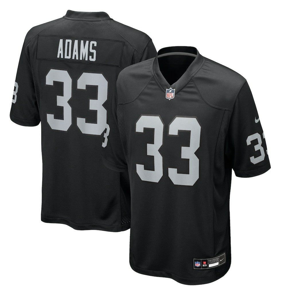 NFL Las Vegas Raiders Jamal Adams  Team Game Jersey
