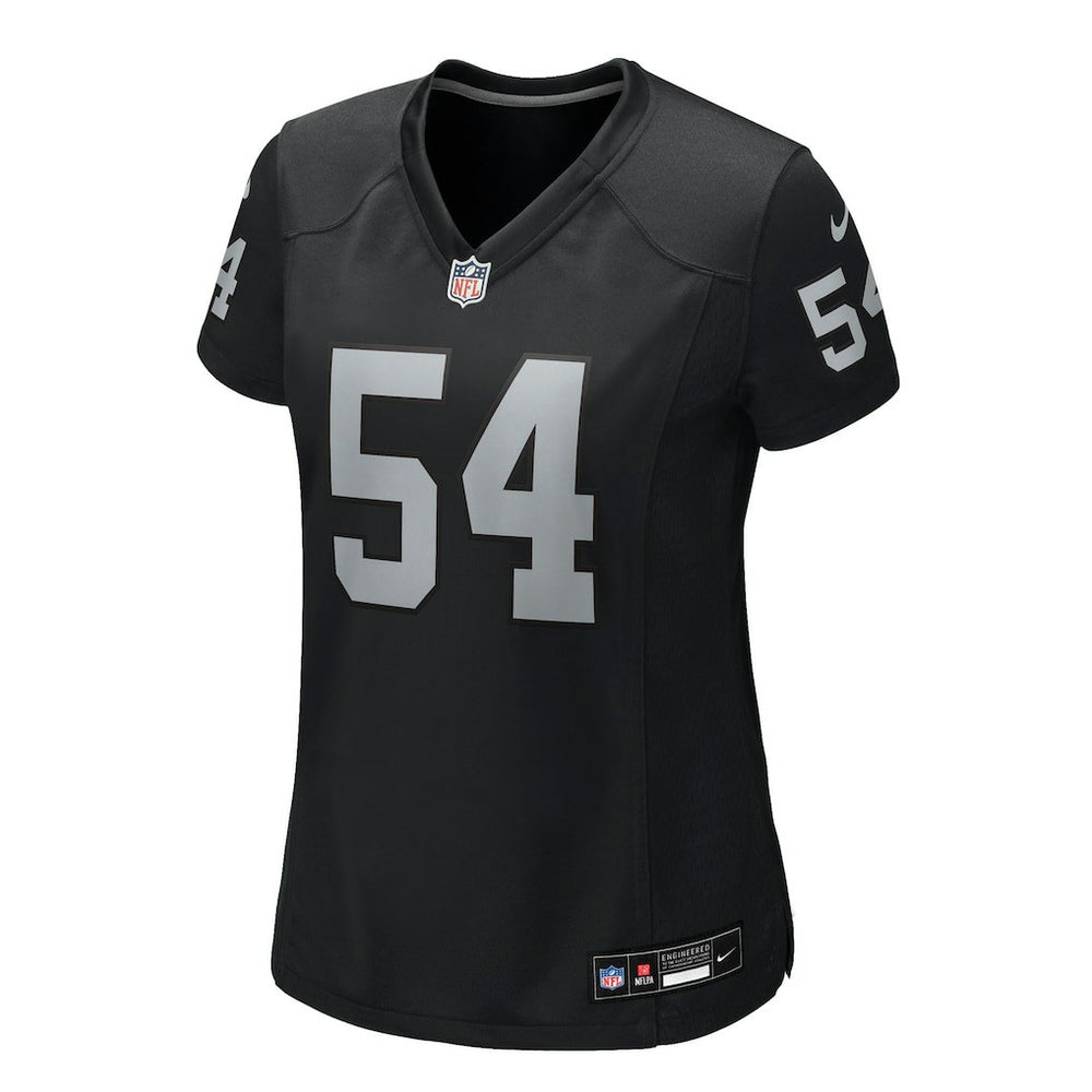 NFL Las Vegas Raiders Brennan Jackson  Women's Team Game Jersey