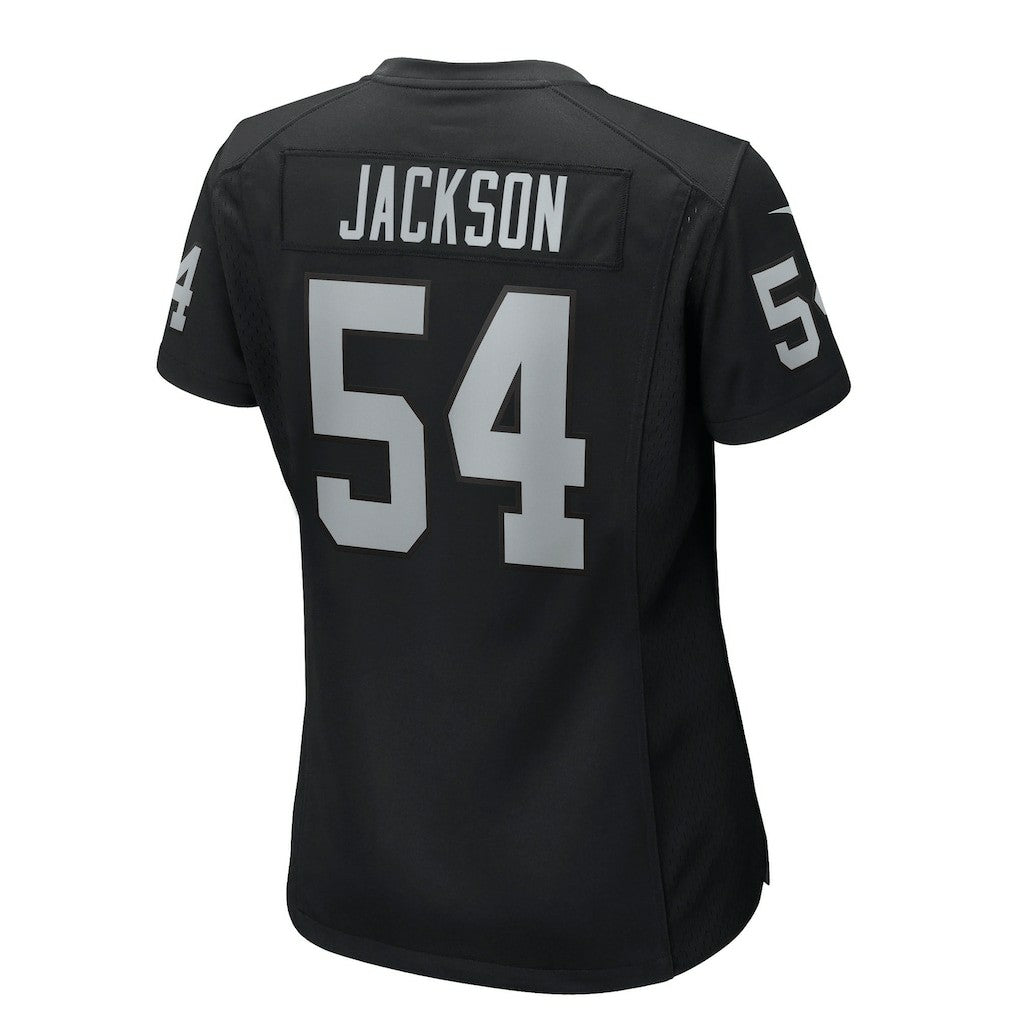 NFL Las Vegas Raiders Brennan Jackson  Women's Team Game Jersey