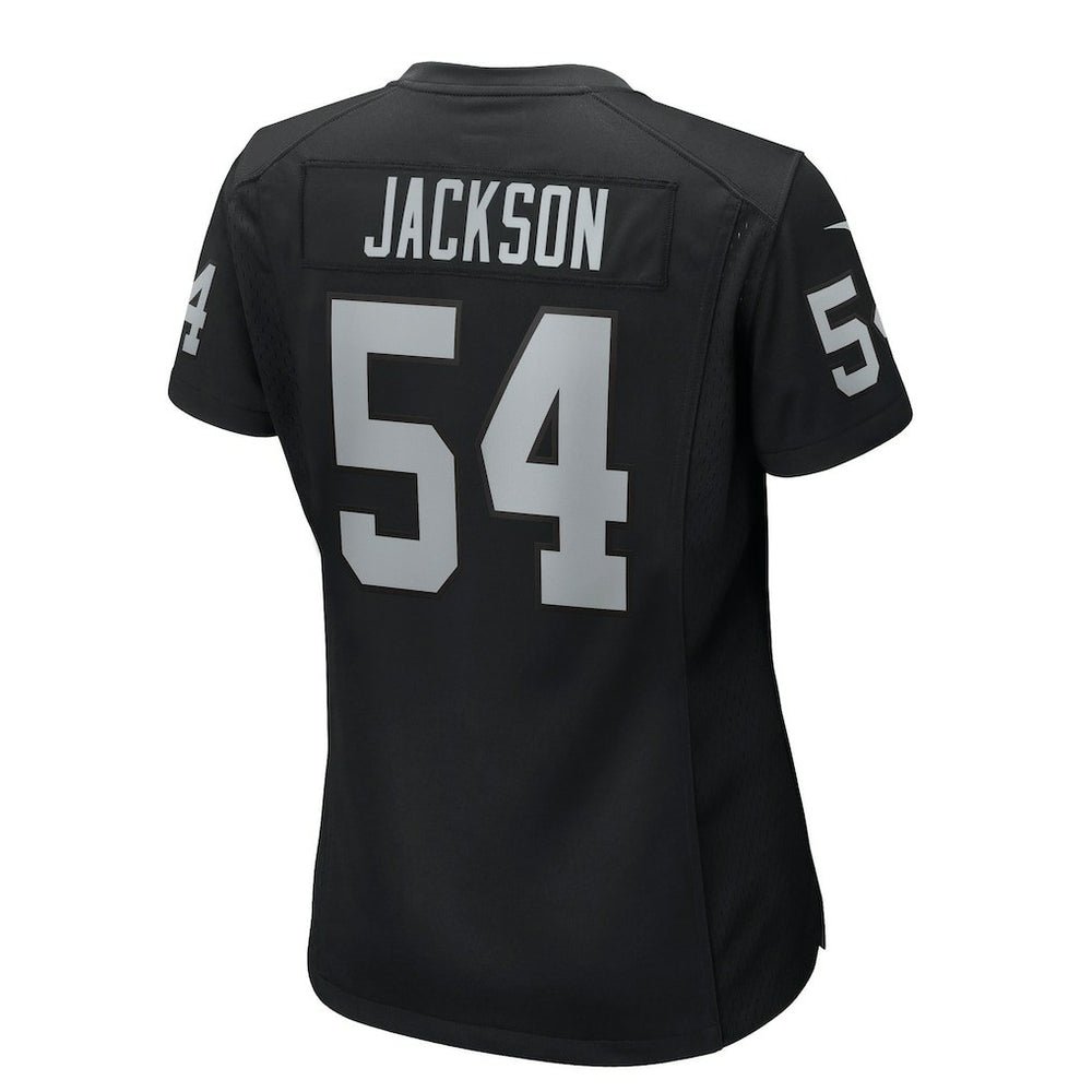 NFL Las Vegas Raiders Brennan Jackson  Women's Team Game Jersey