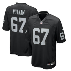 NFL Las Vegas Raiders Will Putnam  Team Game Jersey