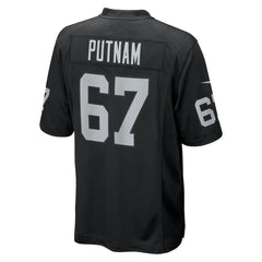NFL Las Vegas Raiders Will Putnam  Team Game Jersey