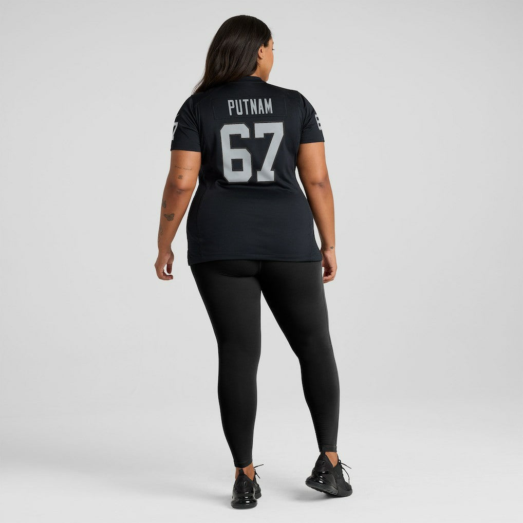 NFL Las Vegas Raiders Will Putnam  Women's Team Game Jersey