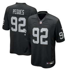 NFL Las Vegas Raiders JJ Pegues  Team Game Jersey
