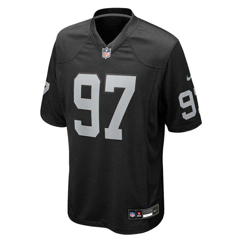 NFL Las Vegas Raiders Tonka Hemingway  Team Game Jersey