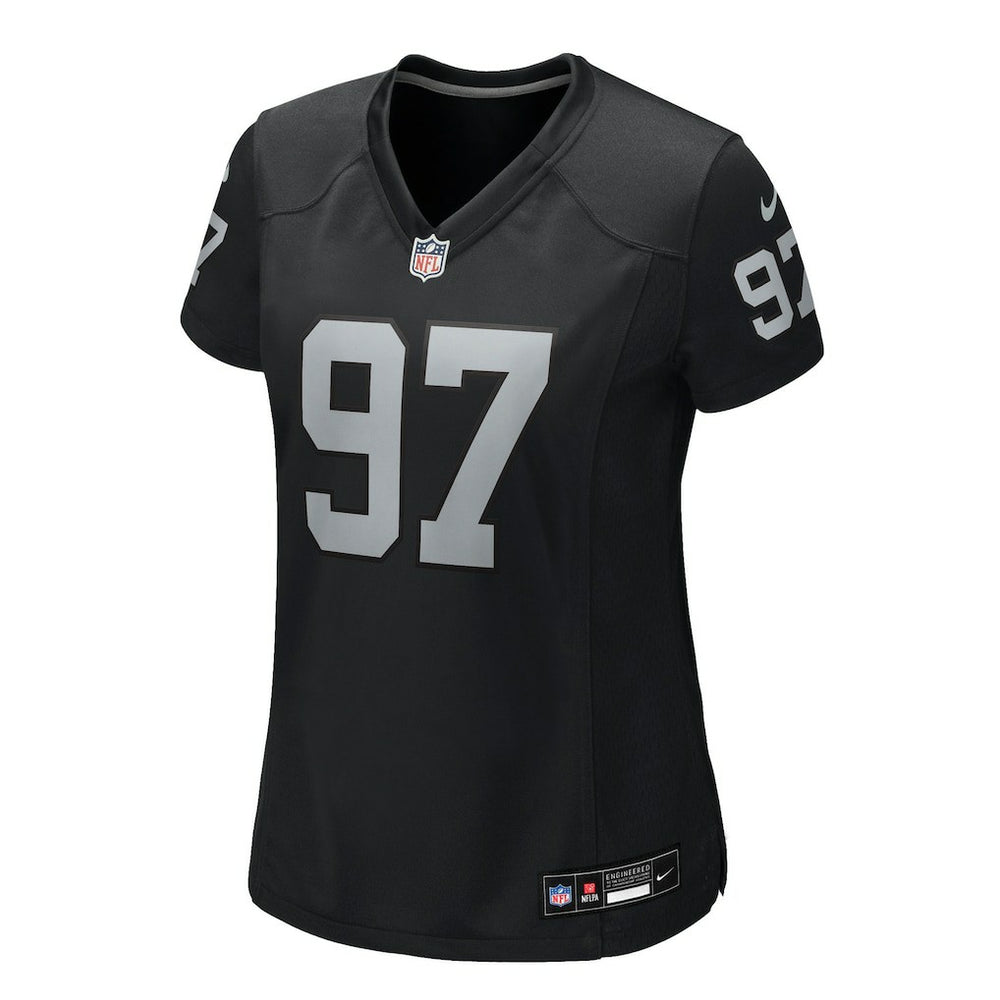 NFL Las Vegas Raiders Tonka Hemingway  Women's Team Game Jersey