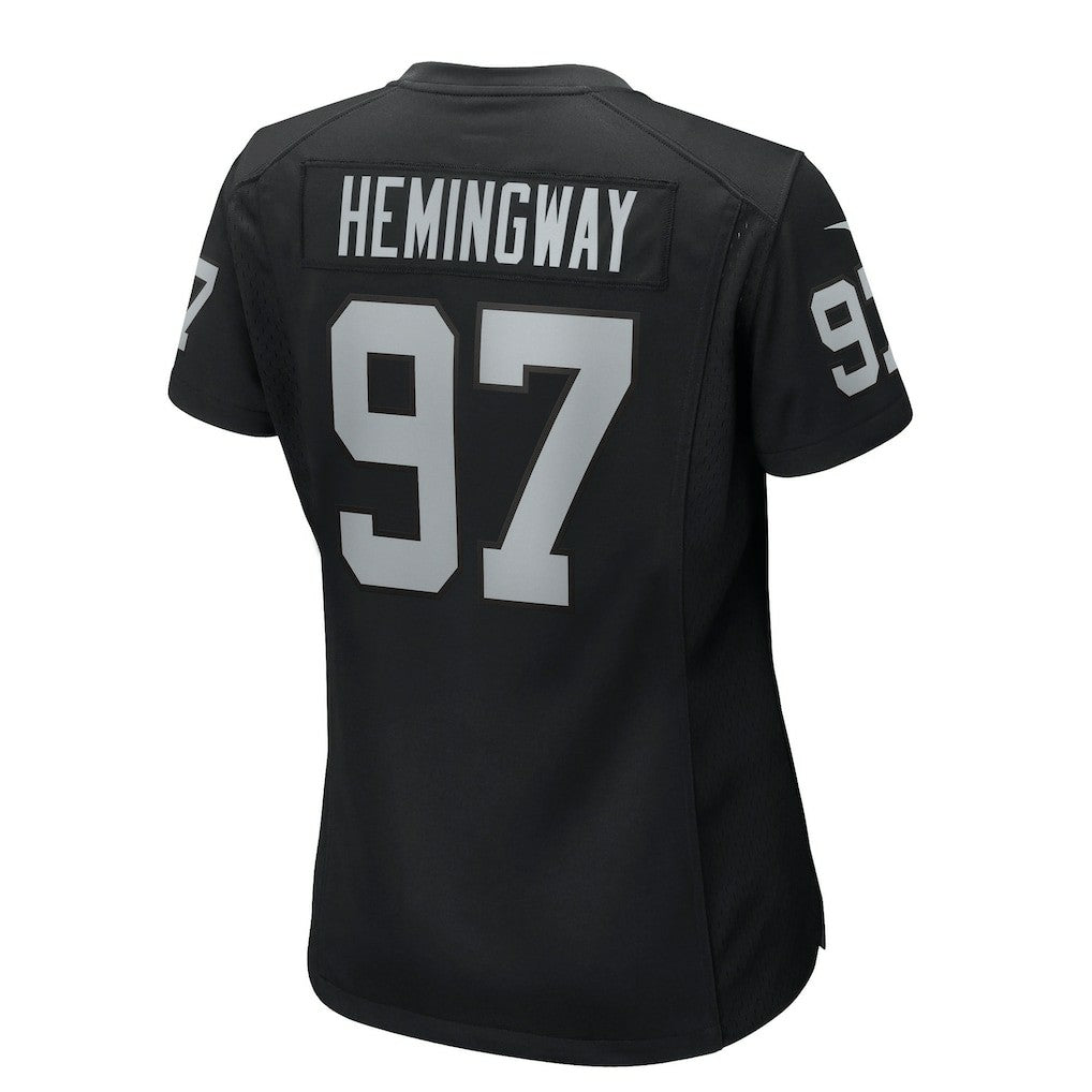 NFL Las Vegas Raiders Tonka Hemingway  Women's Team Game Jersey