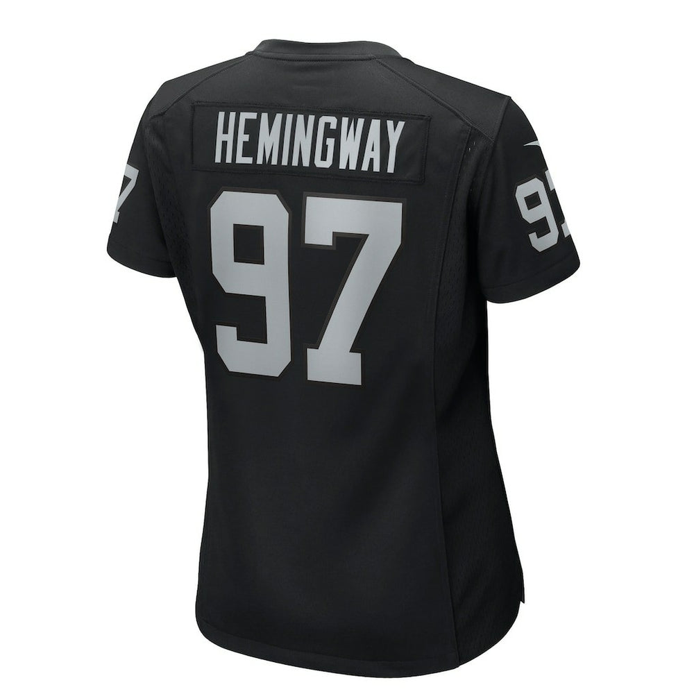 NFL Las Vegas Raiders Tonka Hemingway  Women's Team Game Jersey