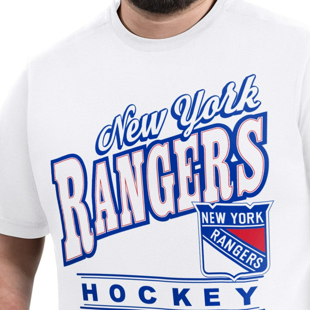 New York Rangers G-III Sports by Carl Banks Adaptive Headliner T-Shirt