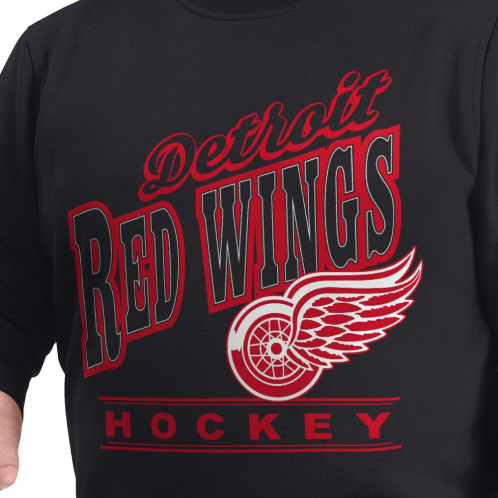 Detroit Red Wings G-III Sports by Carl Banks Adaptive Headliner Fleece Sweatshirt